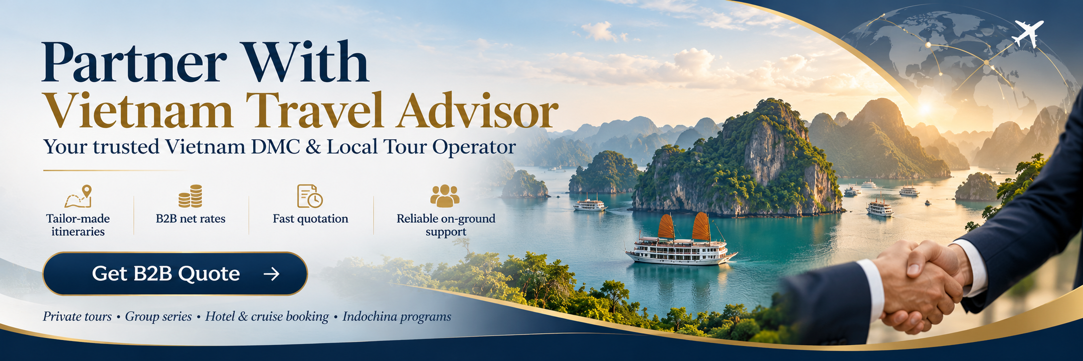 Partnership services from Vietnam Travel Advisor
