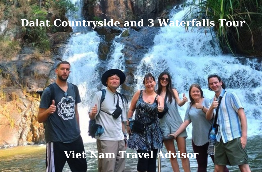 Dalat countryside and 3 waterfalls Tour