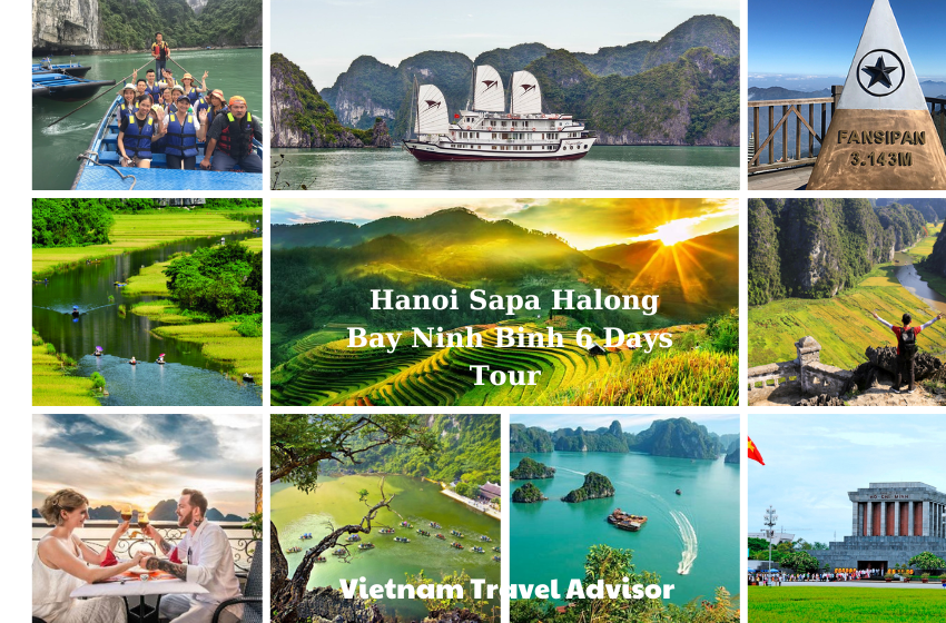 Hanoi Sapa Halong Bay Ninh Binh tour 6 days