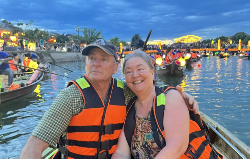 Boat Ride and Release Flower Lantern with Hoi An City Tour