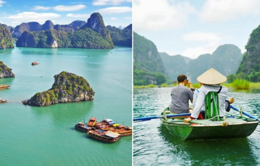 COMBINED Trip Ninh Binh to Halong Bay 2D1N