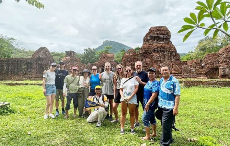 Cam Thanh Cooking Class and My Son Holy Land Full Day Tour