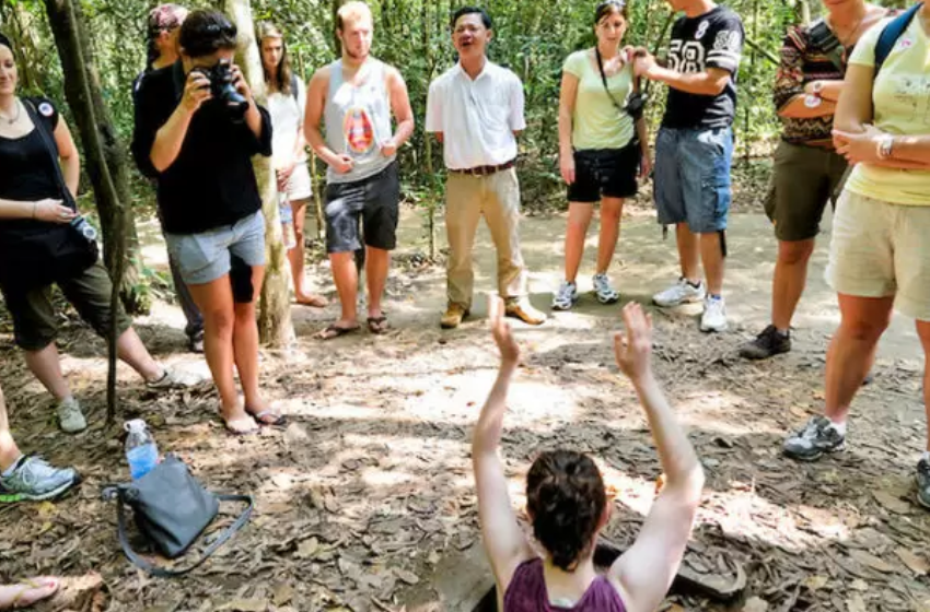 Day 1: Arrive Ho Chi Minh  - City tour  – Cu Chi tunnel (L)