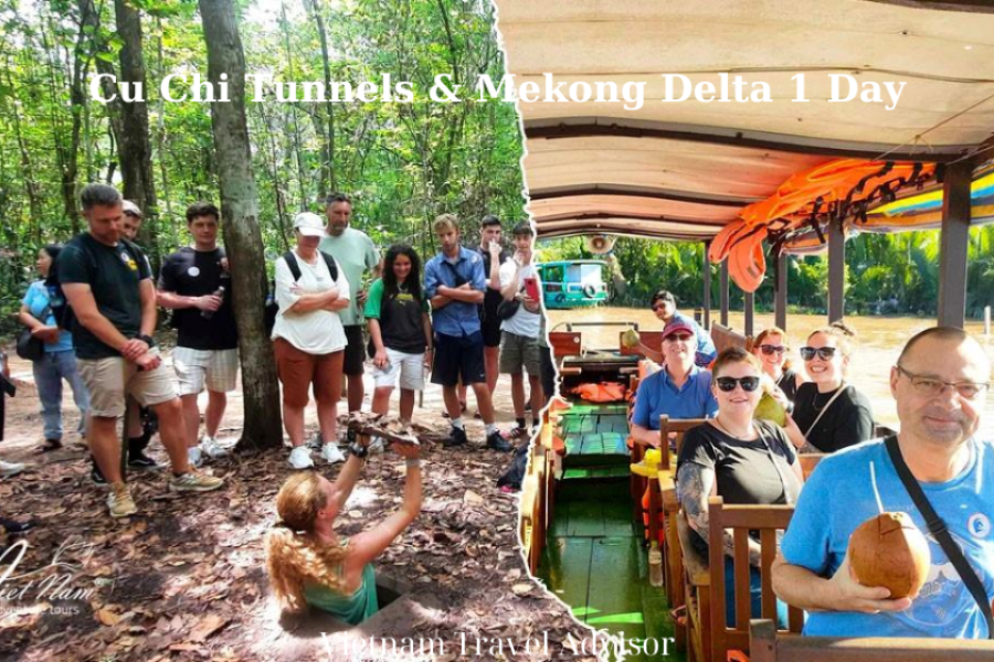 Cu Chi Tunnels and Mekong Delta 1 Day