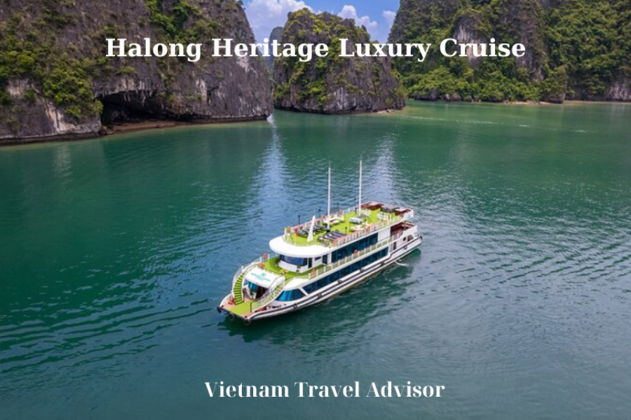 Experience 6 Hours with Halong Heritage Luxury Cruise