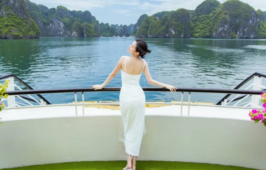 Experience 6 Hours with Halong Heritage Luxury Cruise