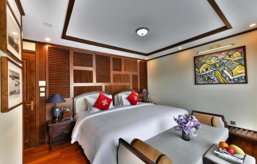 Experience 6 Hours with Halong Heritage Luxury Cruise