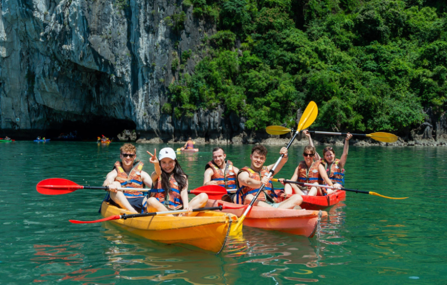 Experience 6 Hours with Halong Heritage Luxury Cruise