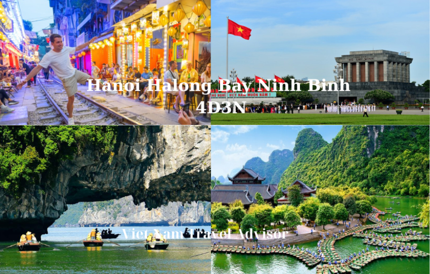 Hanoi Halong Bay Ninh Binh 4D3N