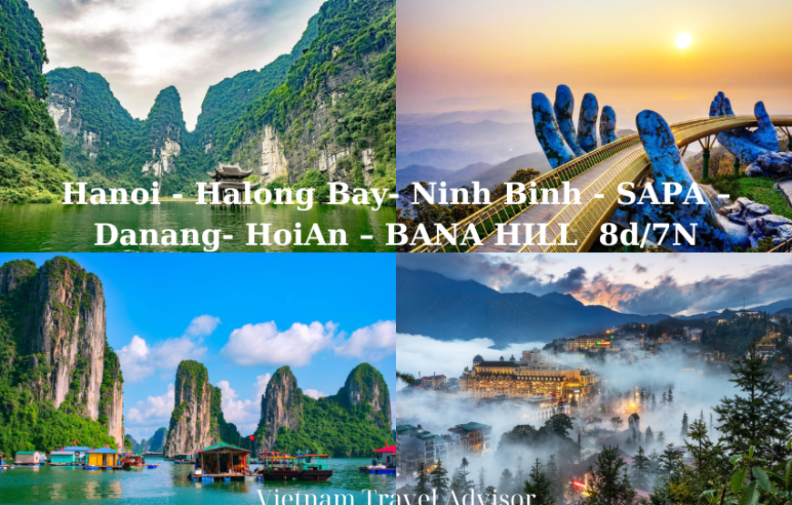 Danang Hoi An Hanoi to Halong Bay Tour 8D7N