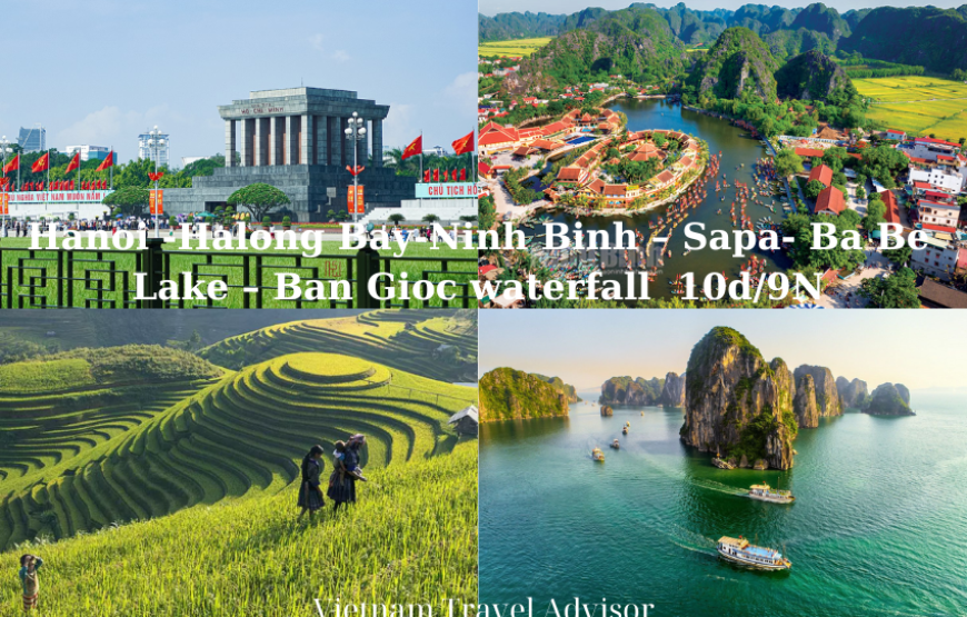 Hanoi Sapa Halong Bay to Ban Gioc Waterfall 10D9N