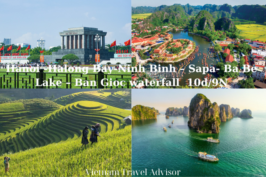 Hanoi Sapa Halong Bay to Ban Gioc Waterfall 10D9N