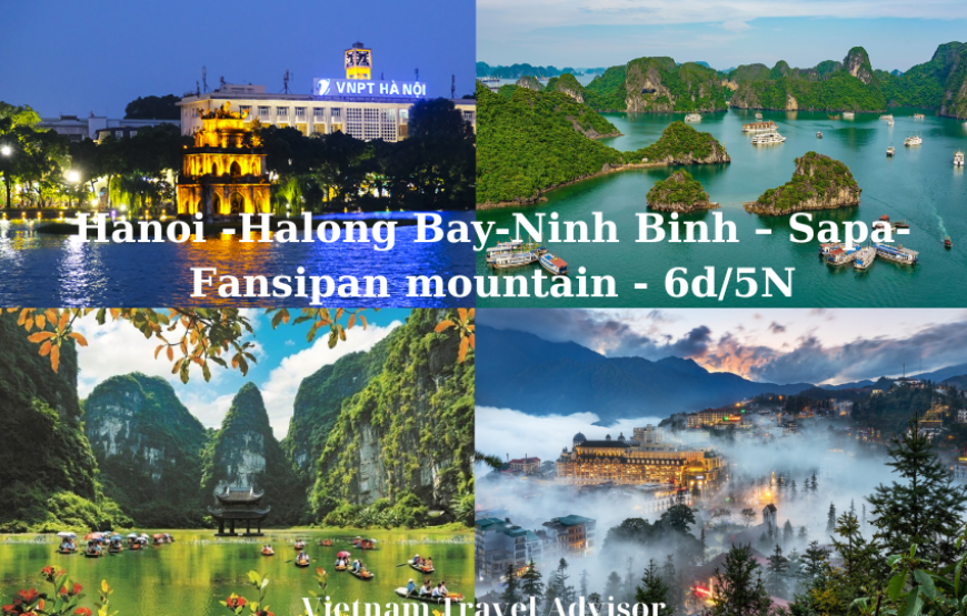 Hanoi Halong Bay Sapa and Ninh Binh Tour 6D5N