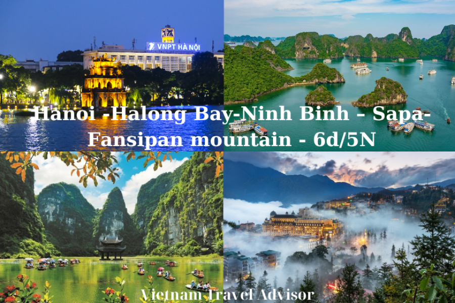 Hanoi Halong Bay Sapa and Ninh Binh Tour 6D5N