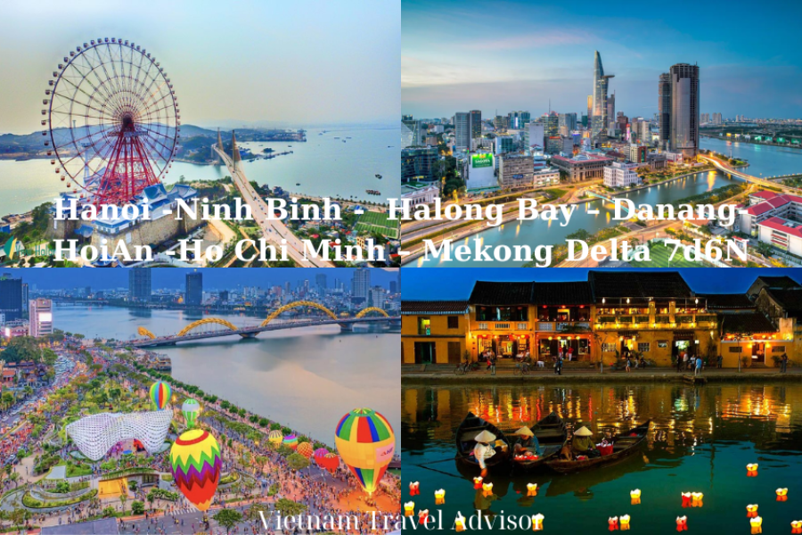 Halong Bay Hoi An Ho Chi Minh to Mekong Delta Tour 7D6N