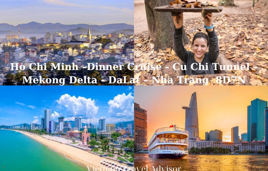 Ho Chi Minh Mekong Delta Dalat to Nha Trang 8D7N