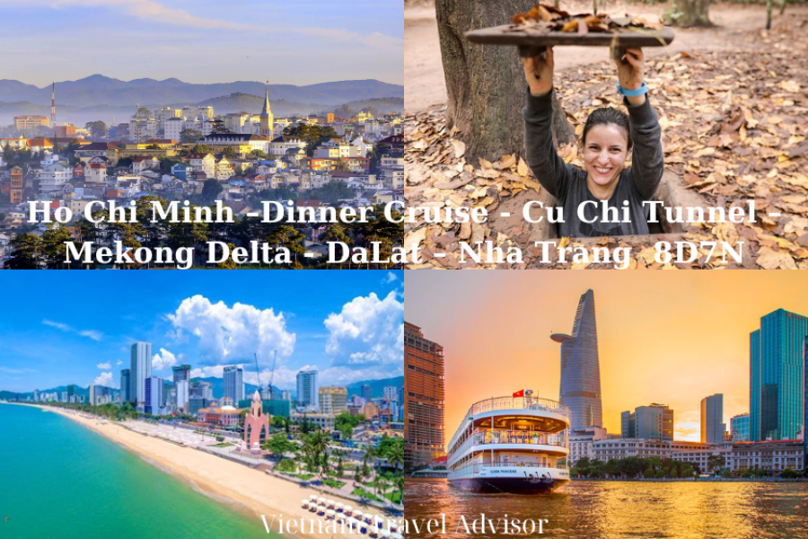 Ho Chi Minh Mekong Delta Dalat to Nha Trang 8D7N