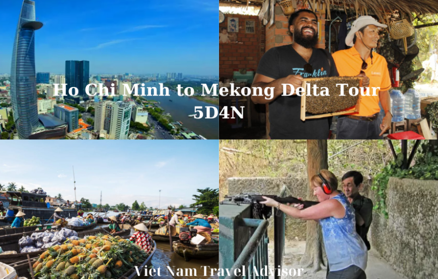 Ho Chi Minh to Mekong Delta Tour 5D4N