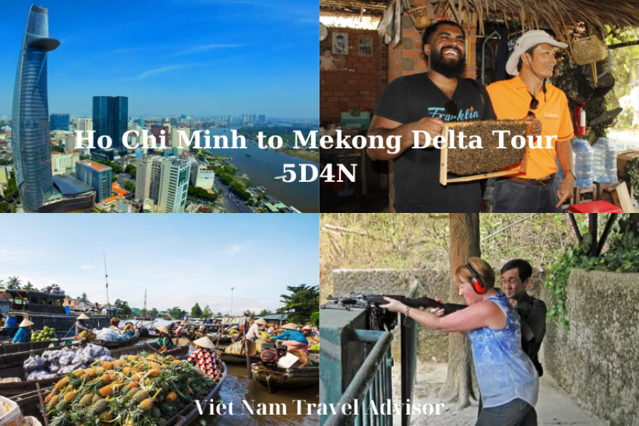 Ho Chi Minh to Mekong Delta Tour 5D4N