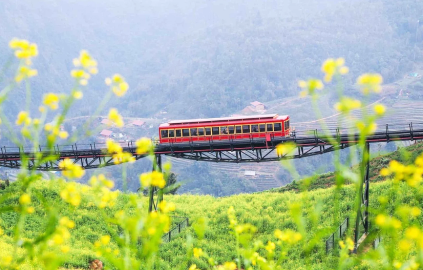 Sapa Trekking Tour from Hanoi By Train 2D1N