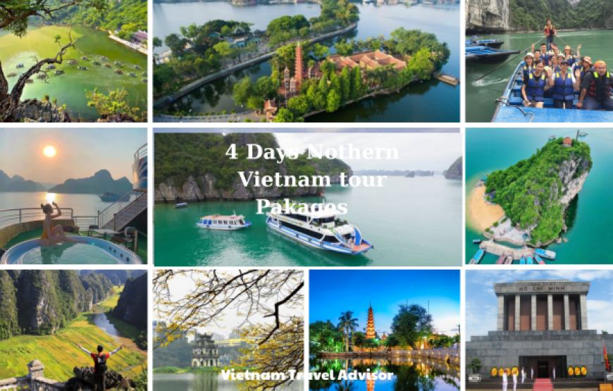 Hanoi Halong Bay Ninh Binh 4 Days Tour