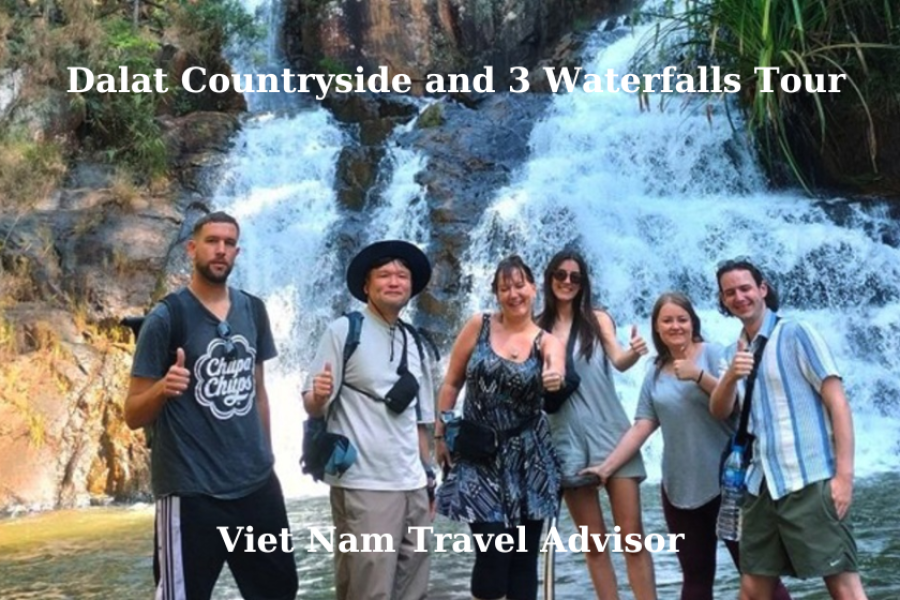 Dalat Countryside and 3 Waterfalls Tour