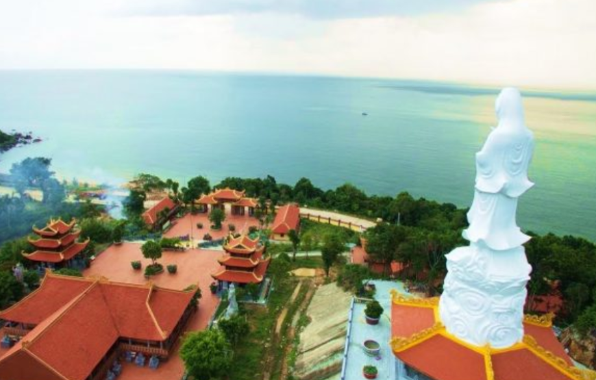 Sightseeing In The South and Sao Beach to Ho Quoc Pagoda