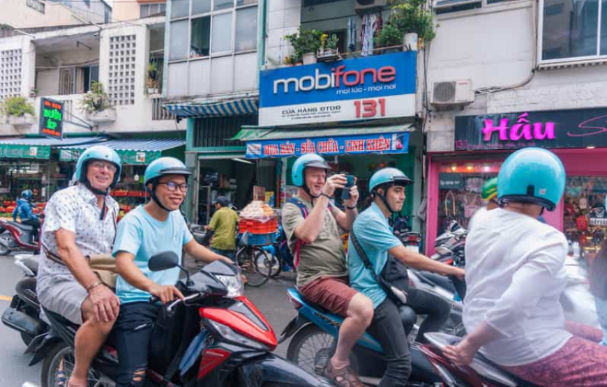 Explore the Hidden Gems of Saigon by Scooter