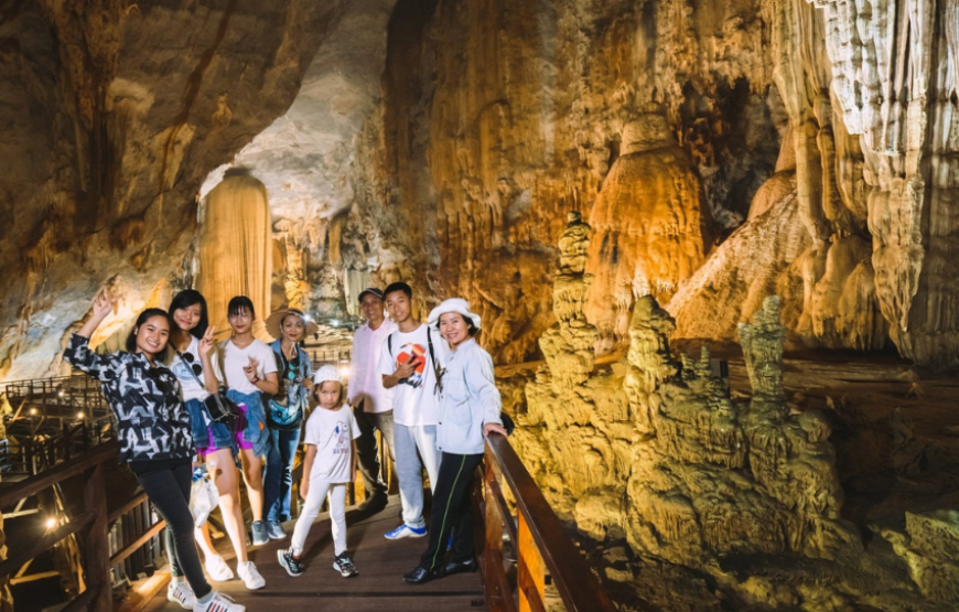 Phong Nha and Paradise Cave Tour Full Day