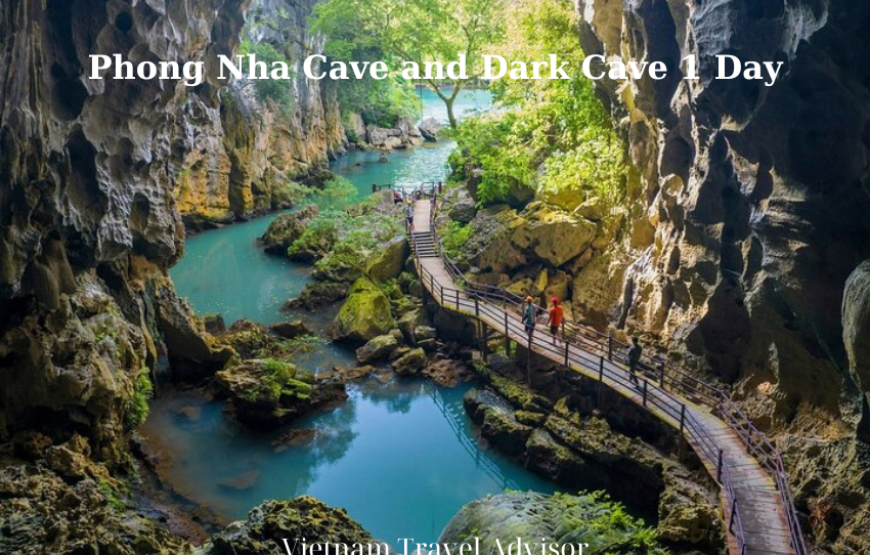 Phong Nha Cave and Dark Cave 1 Day