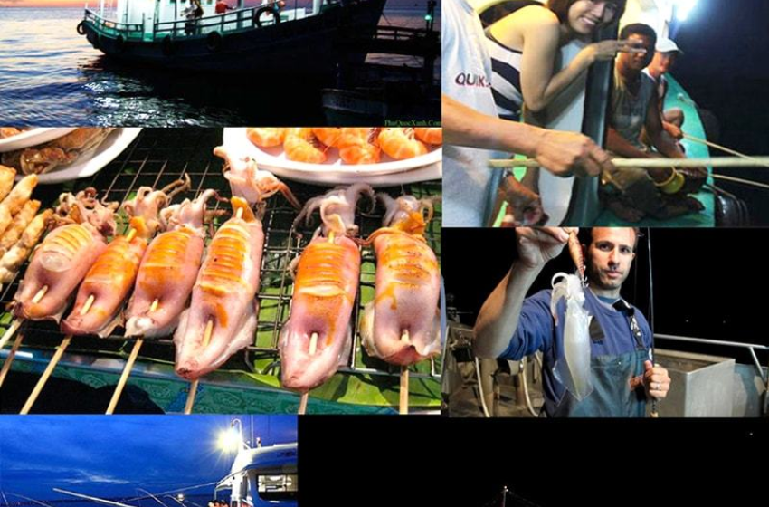 Unforgettable Adventures: Sunset and Night Squid Fishing Tour